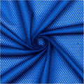 Pico Textiles Royal Blue Polyester Micro Mesh Jersey Fabric - 5 Yd