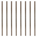 26 Inches Classic Hollow Round Iron Deck Balusters (25pk) - Durable