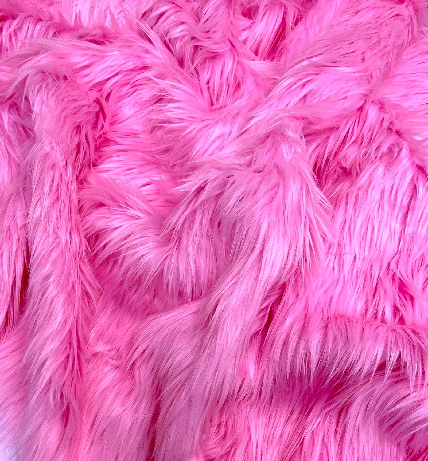 EOVEA Shaggy Faux Fur Fabric for Sewing, Crafts & Decor