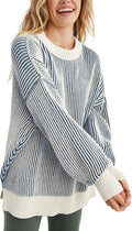 Beyond Chenille Sweater for Women Winter Crew Neck Pullover - Cozy Fit