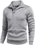COOFANDY Men's Casual Slim Fit Pullover Sweater Knitted