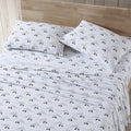 Twin Cotton Flannel Sheets - Cozy Brushed Bedding Set (Twin)