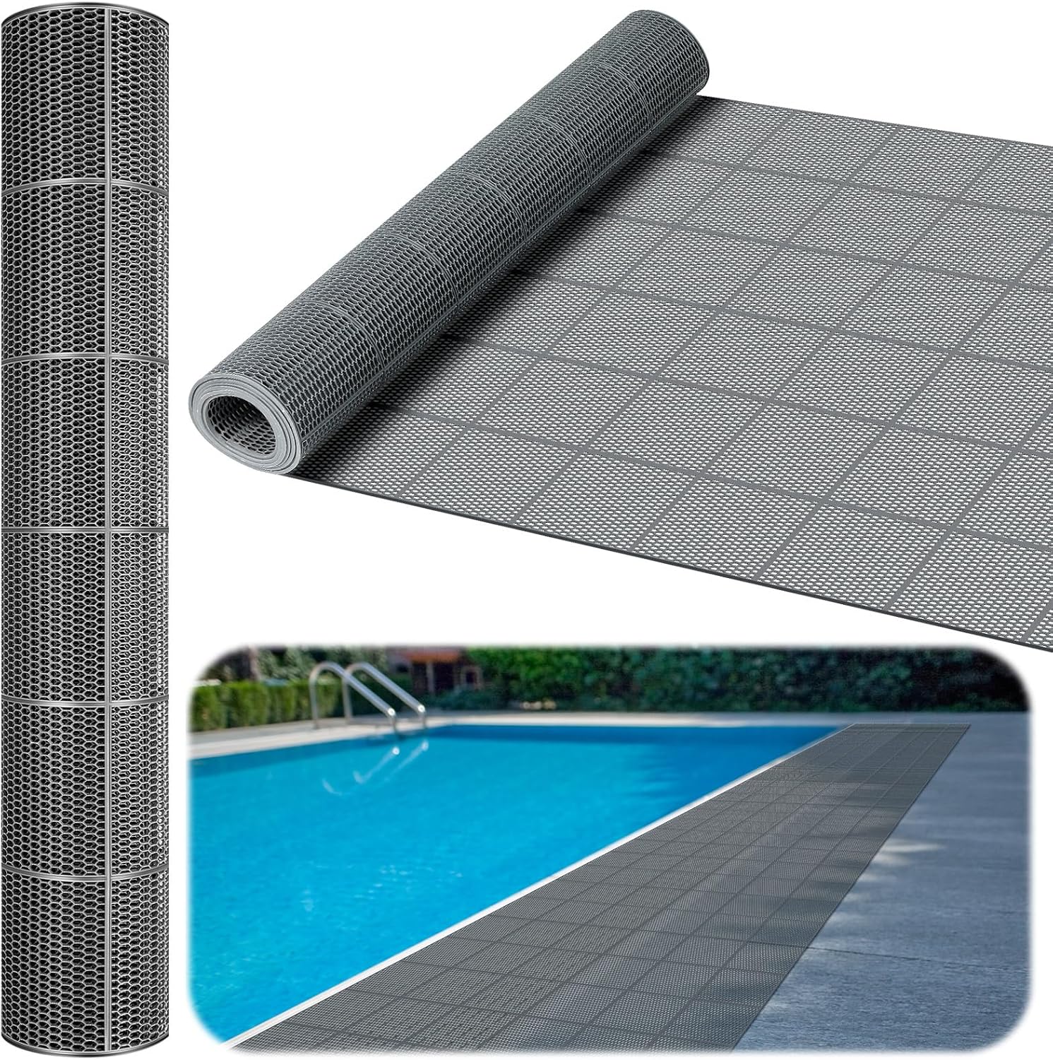 Tondiamo Drainage Pool Flooring Mats for Safe Slip Protection