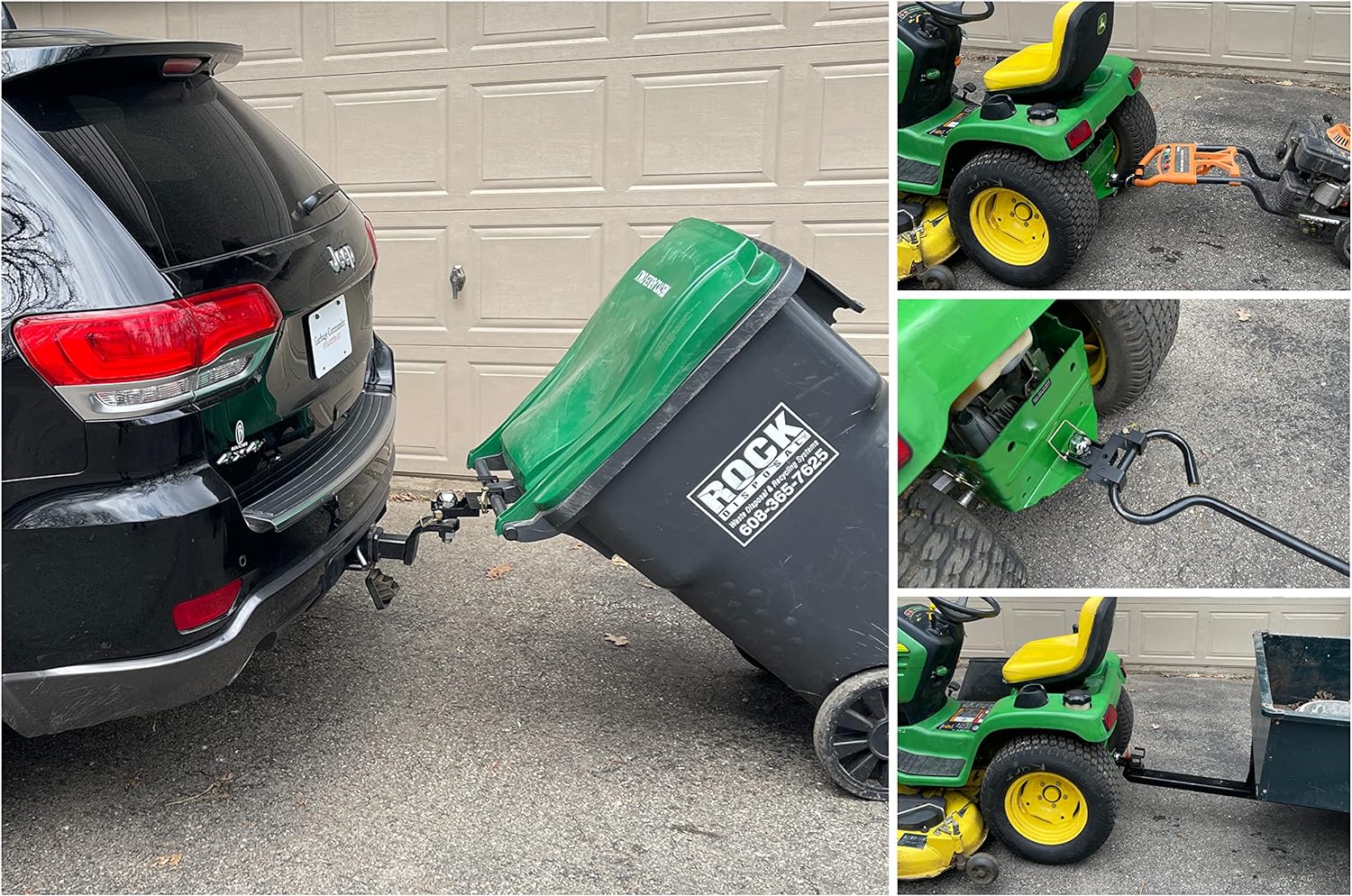 American-Made Premium Combo Hitch for Lawn and Garden Use
