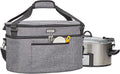 Slow Cooker Bag for Crock-Pot 6-8 Quart - Insulated Travel Carrier