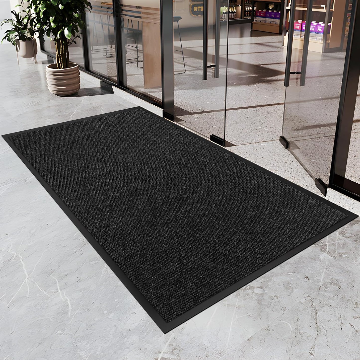 4 x 43 Heavy Duty Doormat for Indoor Outdoor High Traffic Areas