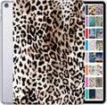 DuraSafe Cases for iPad 10.2 9th 8th 7th Gen Leopard - Slim TriFold