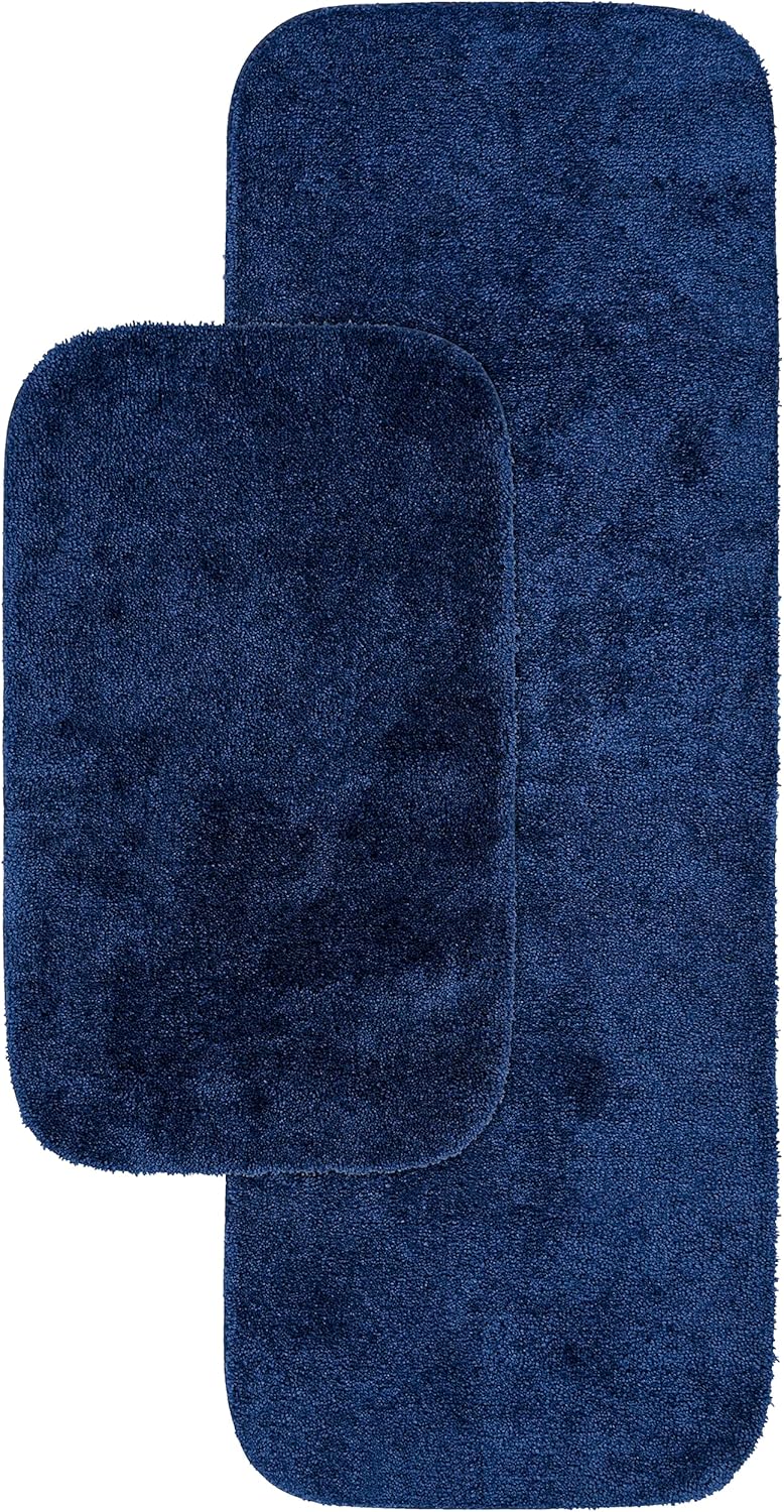 Garland Rug Traditional Nylon Washable Bath Rugs for Comfort