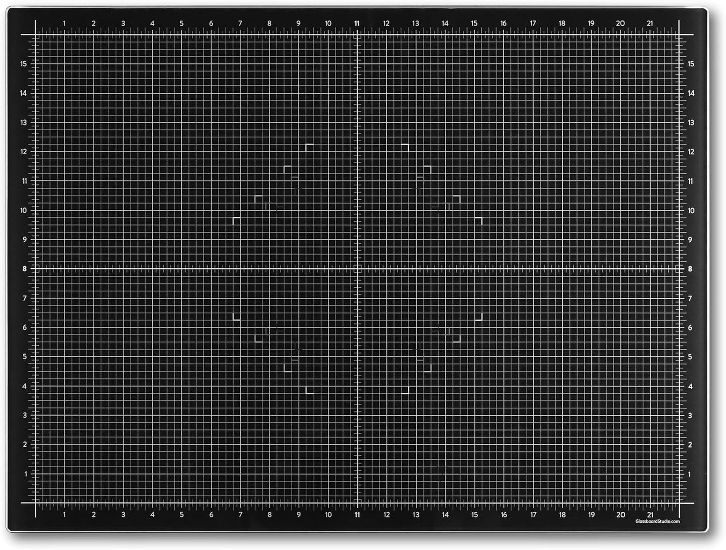 GLASSBOARD STUDIO Glass Craft Mat - Magnetic & Heat Resistant