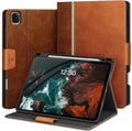 KingBlanc Case for iPad Pro 11 in (2024) - Vegan Leather Stand Cover