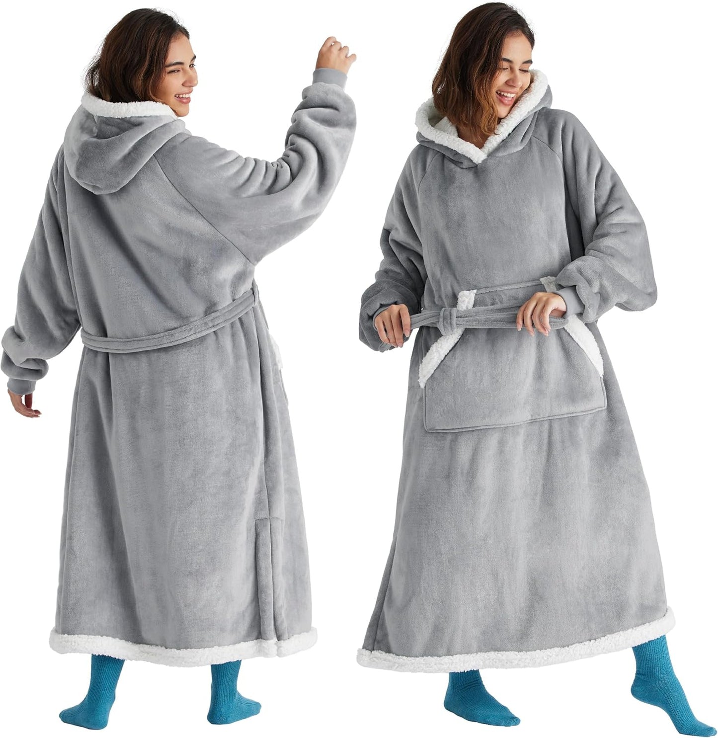 Wearable Blanket Hoodie for Ultimate Comfort and Warmth
