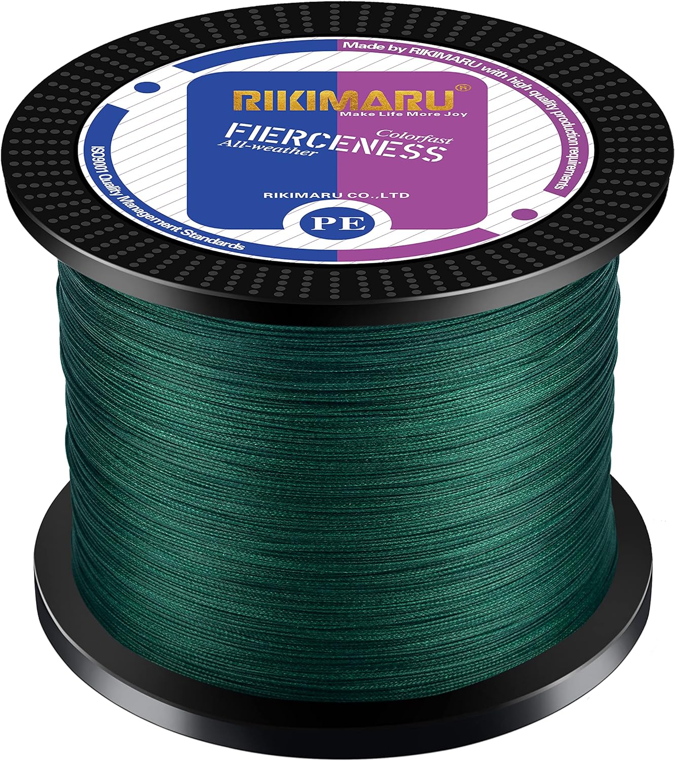 RIKIMARU Braided Fishing Line: Abrasion Resistant Superline