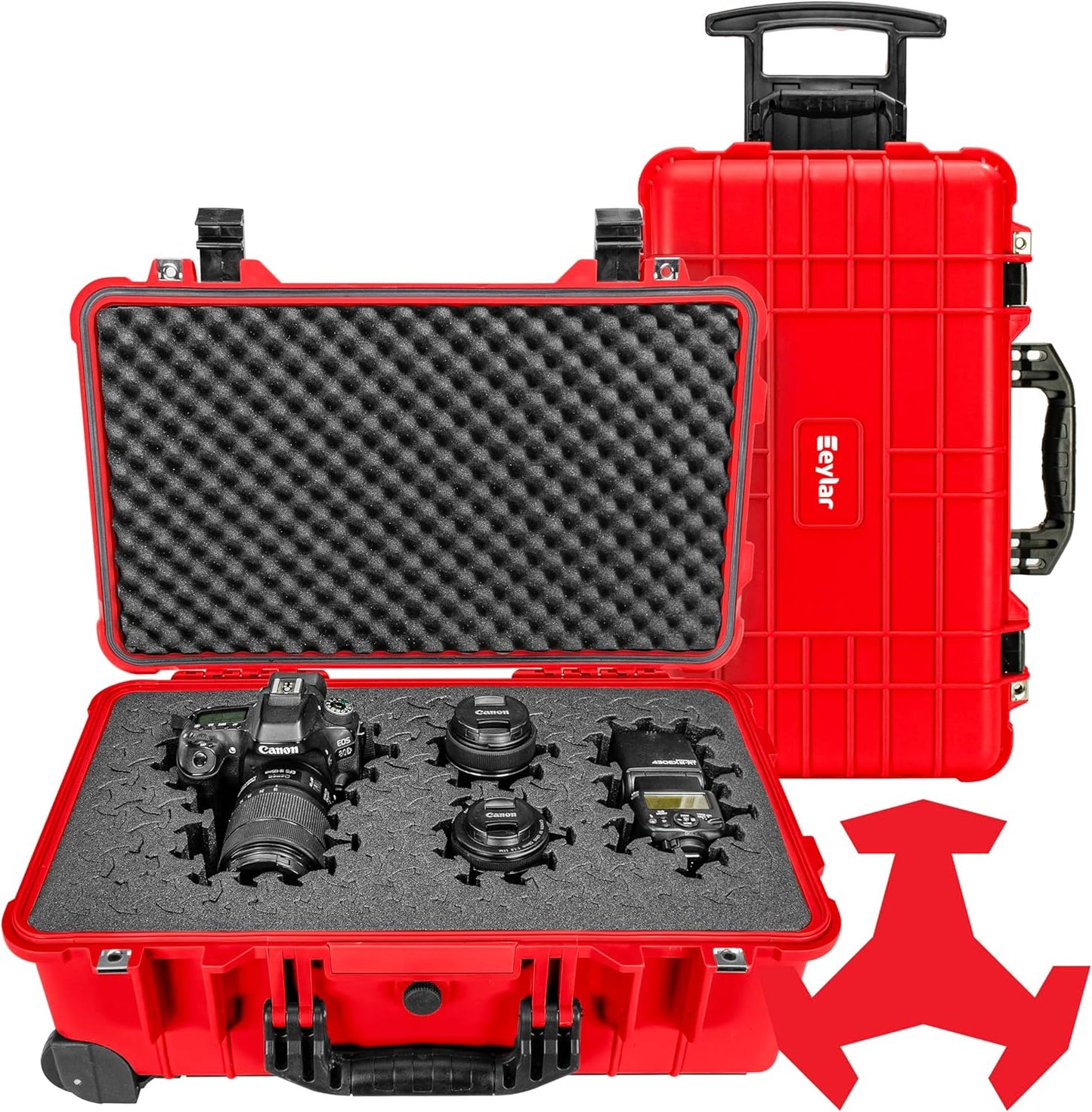Eylar 22in Carry-On Roller Hard Case for Equipment and Drones