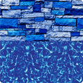 LINERWORLD.COM 21ft Round U-Bead Pool Liner Replacement - Fits 52in