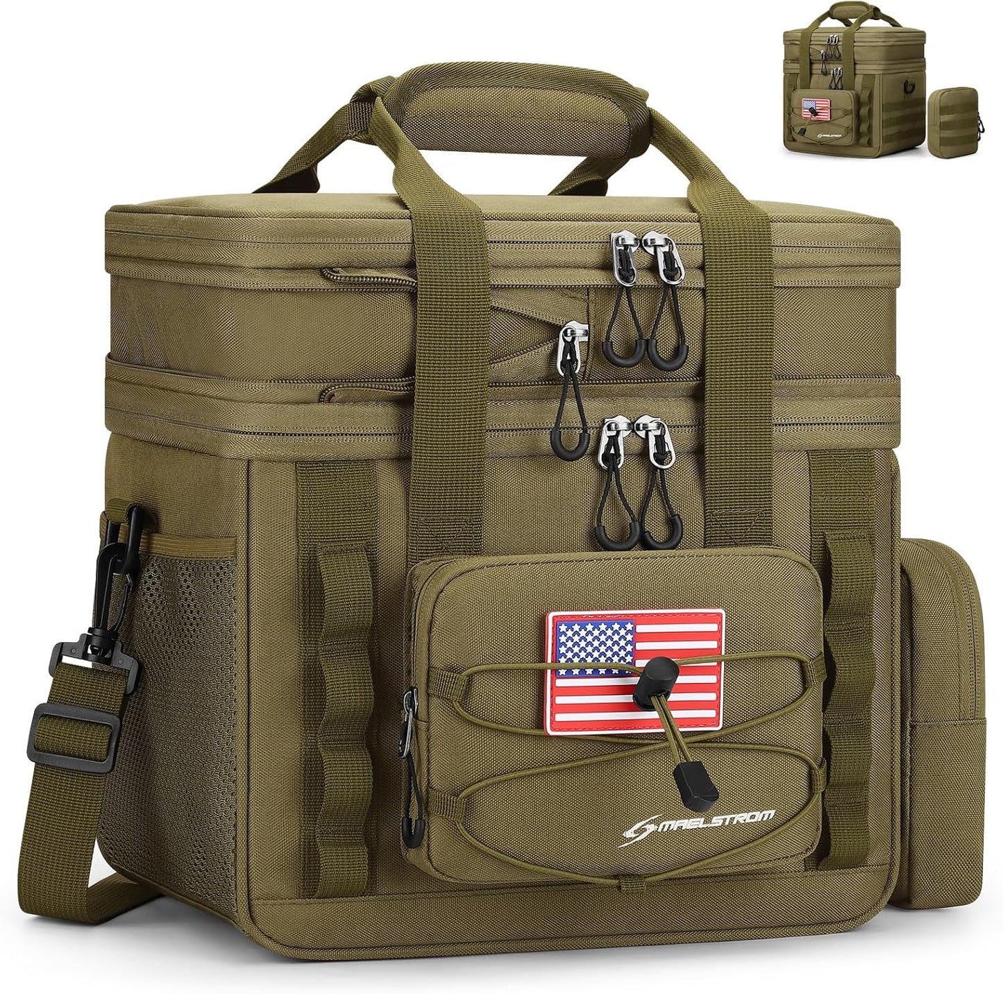 Maelstrom Tactical Lunch Box - Expandable Insulated Cooler Bag