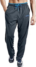ZENGVEE Men's Sweatpants with Zipper Pockets - Comfortable Athletic