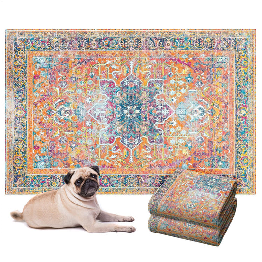 LOVEWAG Washable Dog Pee Pads for Stylish Home Protection