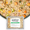 JustFoodForDogs Frozen Fresh Chicken & Rice - Human Grade