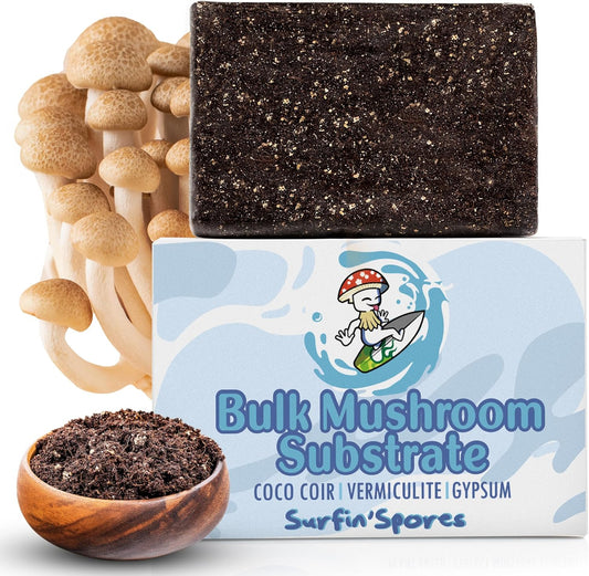 Premium Bulk Mushroom Substrate for Monotub Cultivation