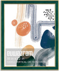 Suede 18x22 Frame Green Suede Poster Frame - Elegant Display