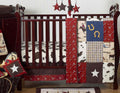 Western Horse Cowboy Baby Boy Crib Bedding 11pc Set - Cozy Nursery