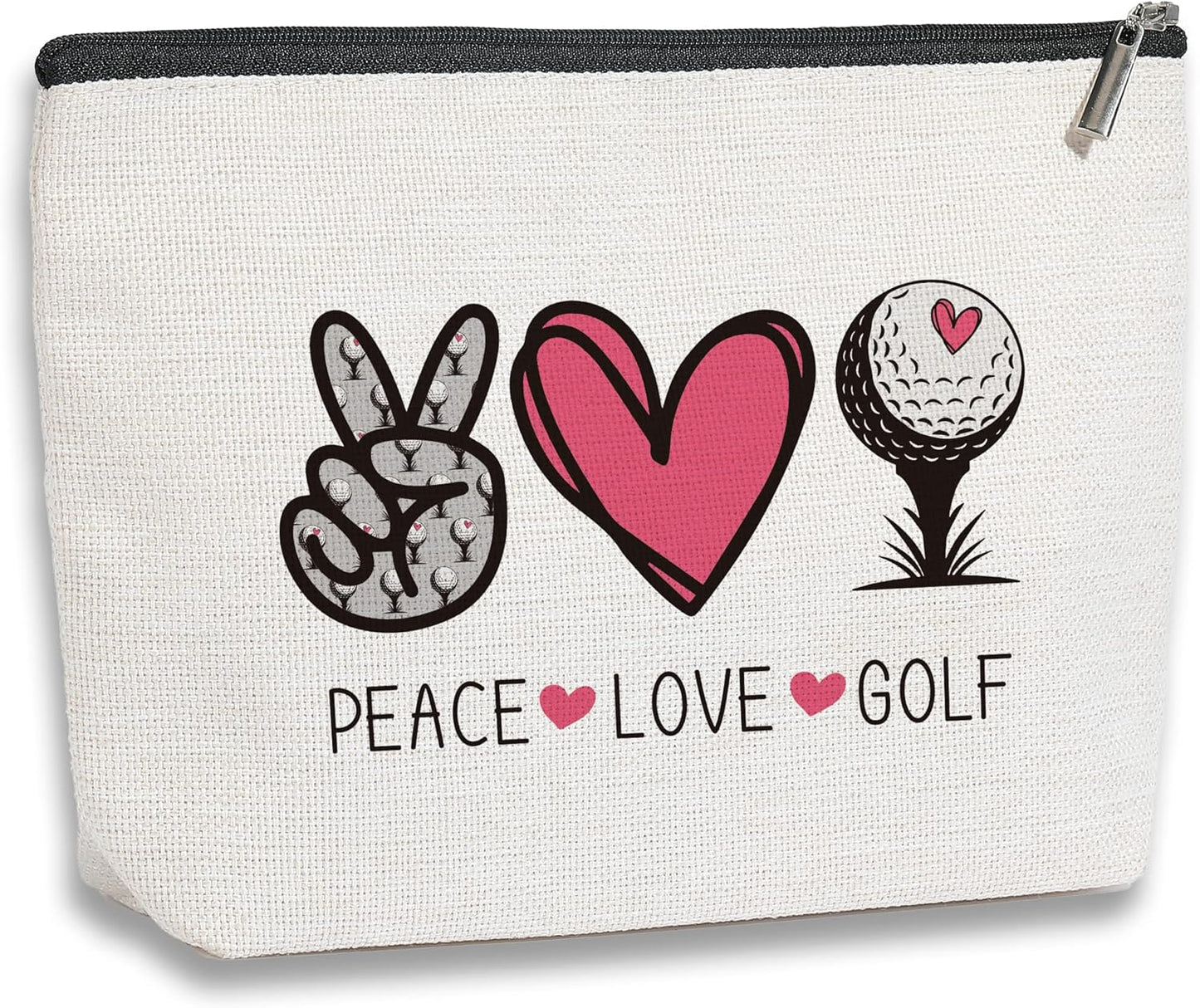 Inspirational Golf Makeup Bag 
