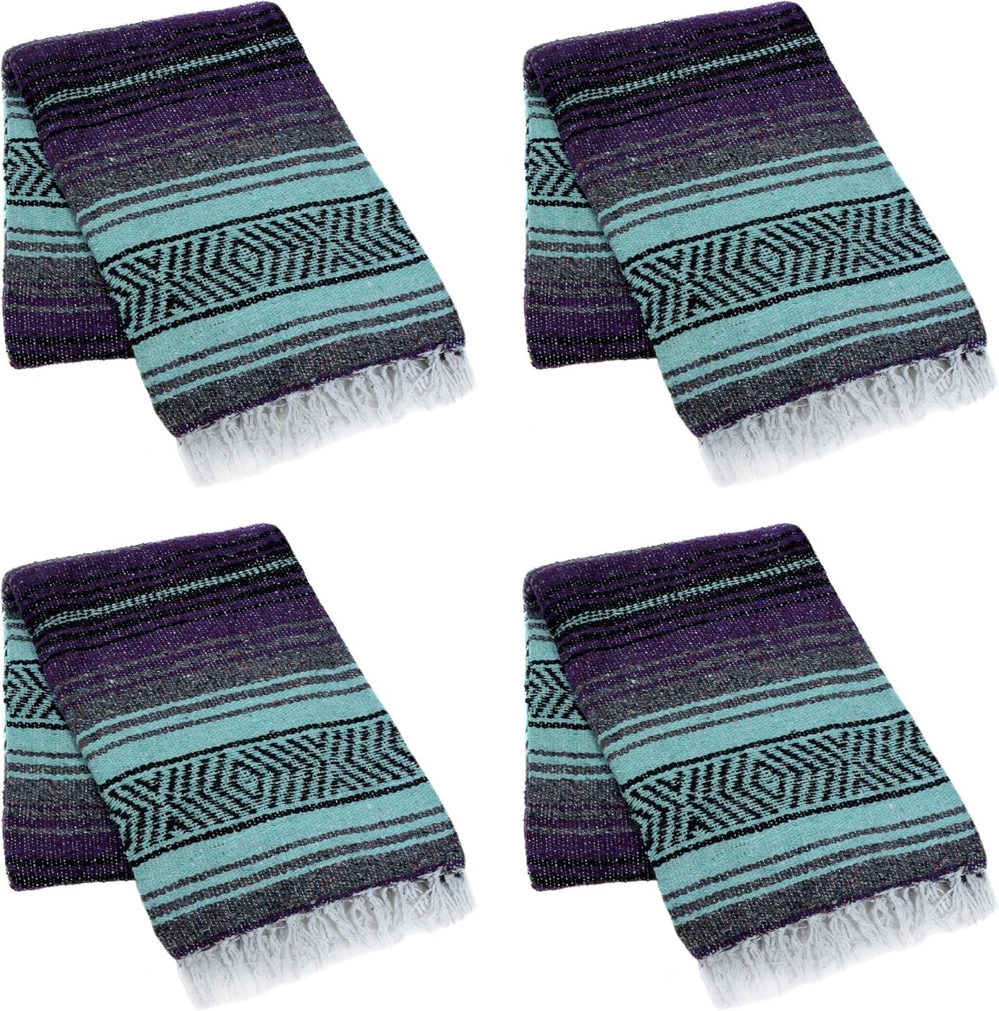 Durable Lightweight Mexican Blankets for Yoga and Outdoor Use