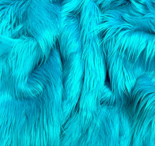 EOVEA Shaggy Faux Fur Fabric for Crafts, Costumes & Decor