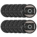 WelderElite 12 Pack 4 Grinding Discs - Rust & Paint Stripping for Metal & Wood - Cleaner Wheels