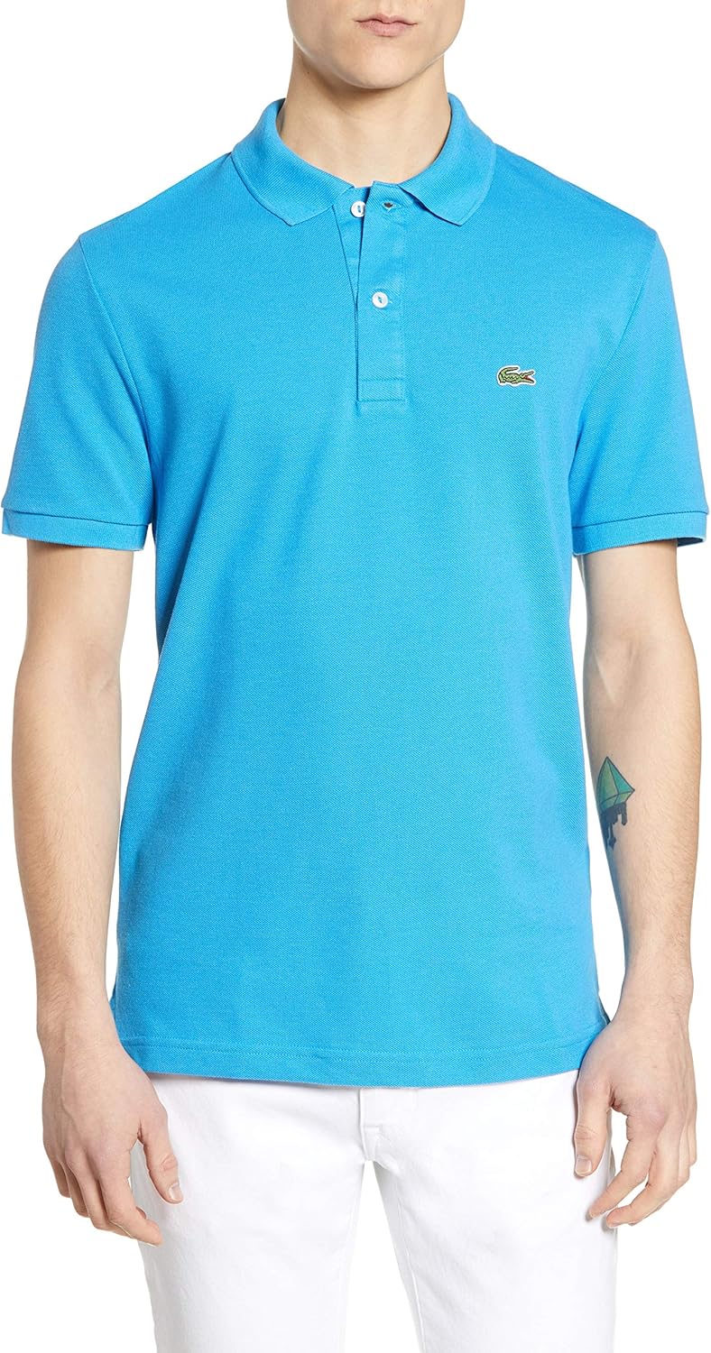 Lacoste Men's Slim Fit L12.12 Short Sleeve Pique Polo Shirt Review