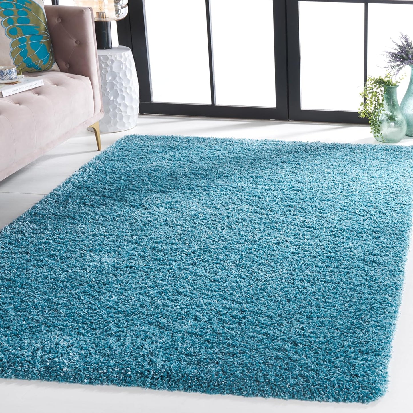 SAFAVIEH California Shag Accent Rug - Cozy & Non-Shedding 4ft x 6ft