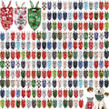 200 Pcs Christmas Dog Bandana Bulk for Groomers and Pets