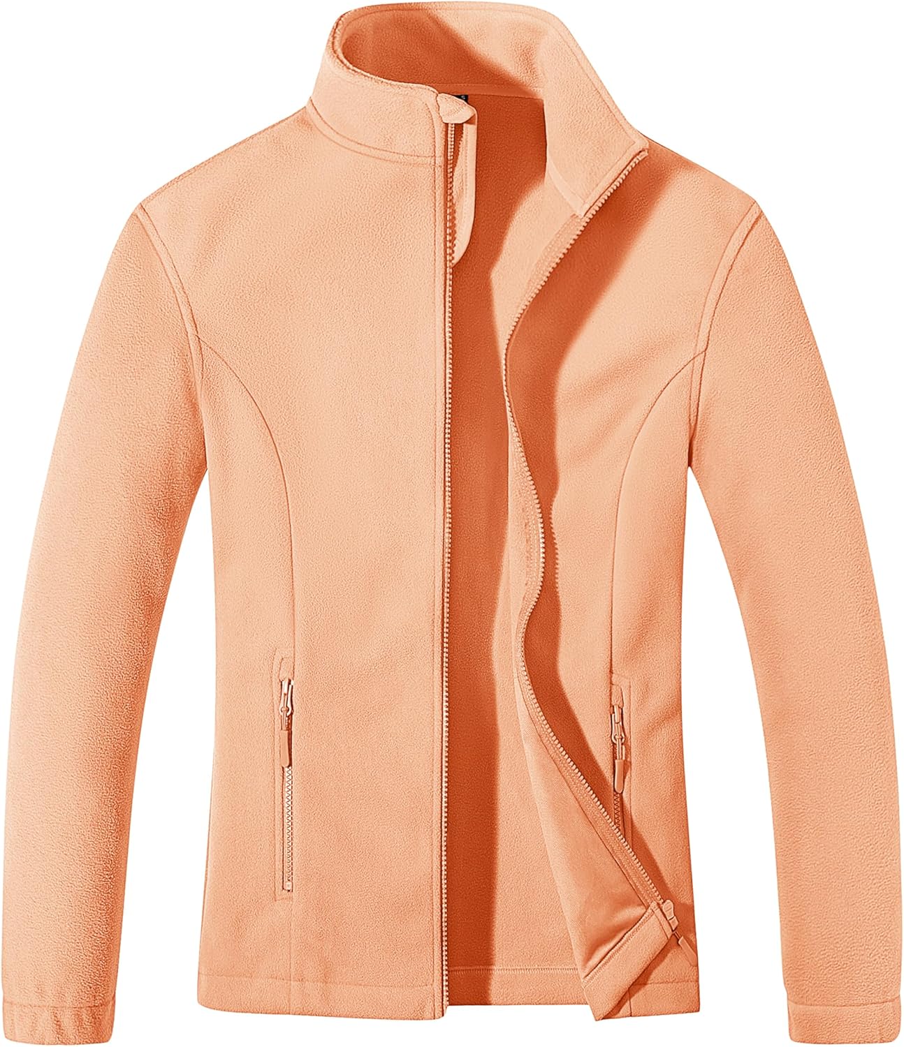 MAGCOMSEN Women's Fleece Jacket for Winter Warmth and Style