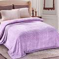 Whale Flotilla Flannel Fleece King Size Bed Blanket for Comfort