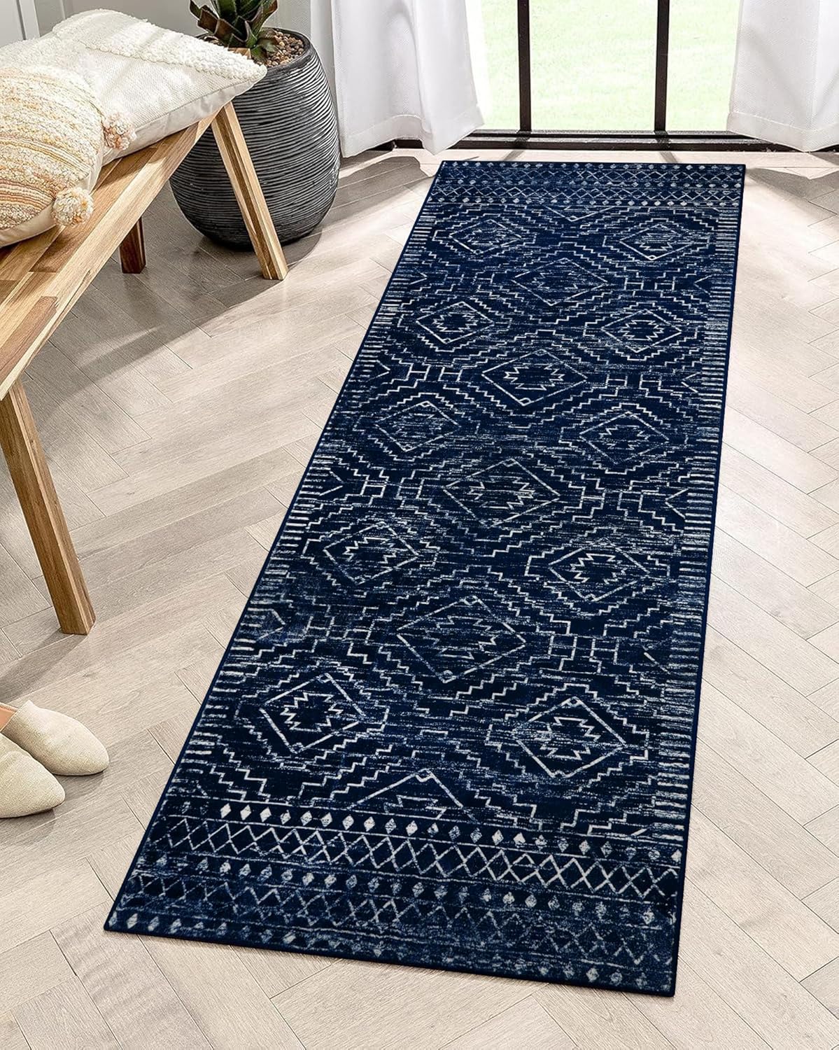 Wonnitar Moroccan Kitchen Runner Rugs for Stylish Home Decor