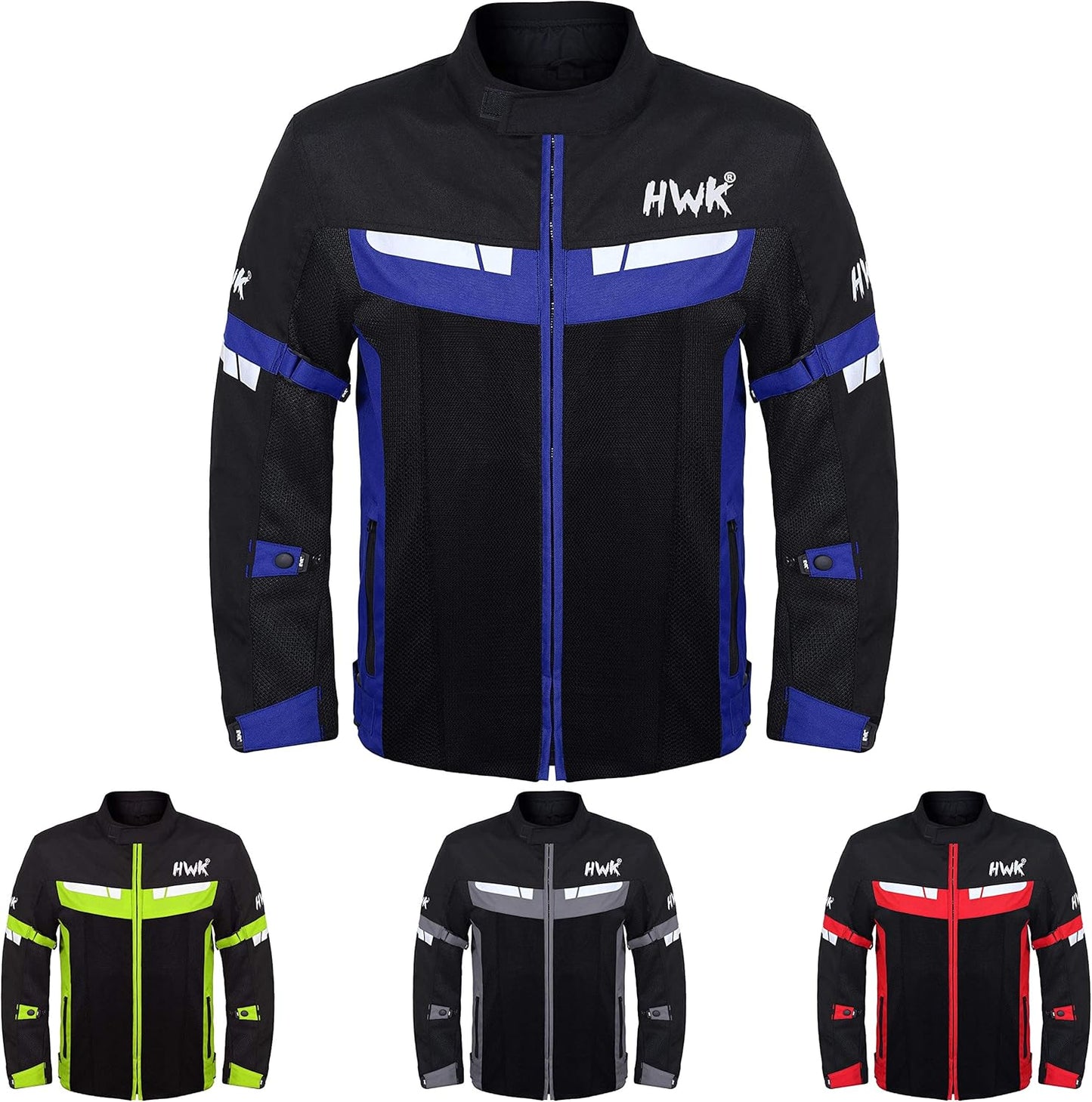 HWK Mesh Motorcycle Jacket for Ultimate Summer Riding Comfort