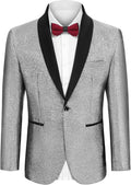 Stylish Men's Tuxedo Jacket Slim Fit Shawl Lapel Blazer