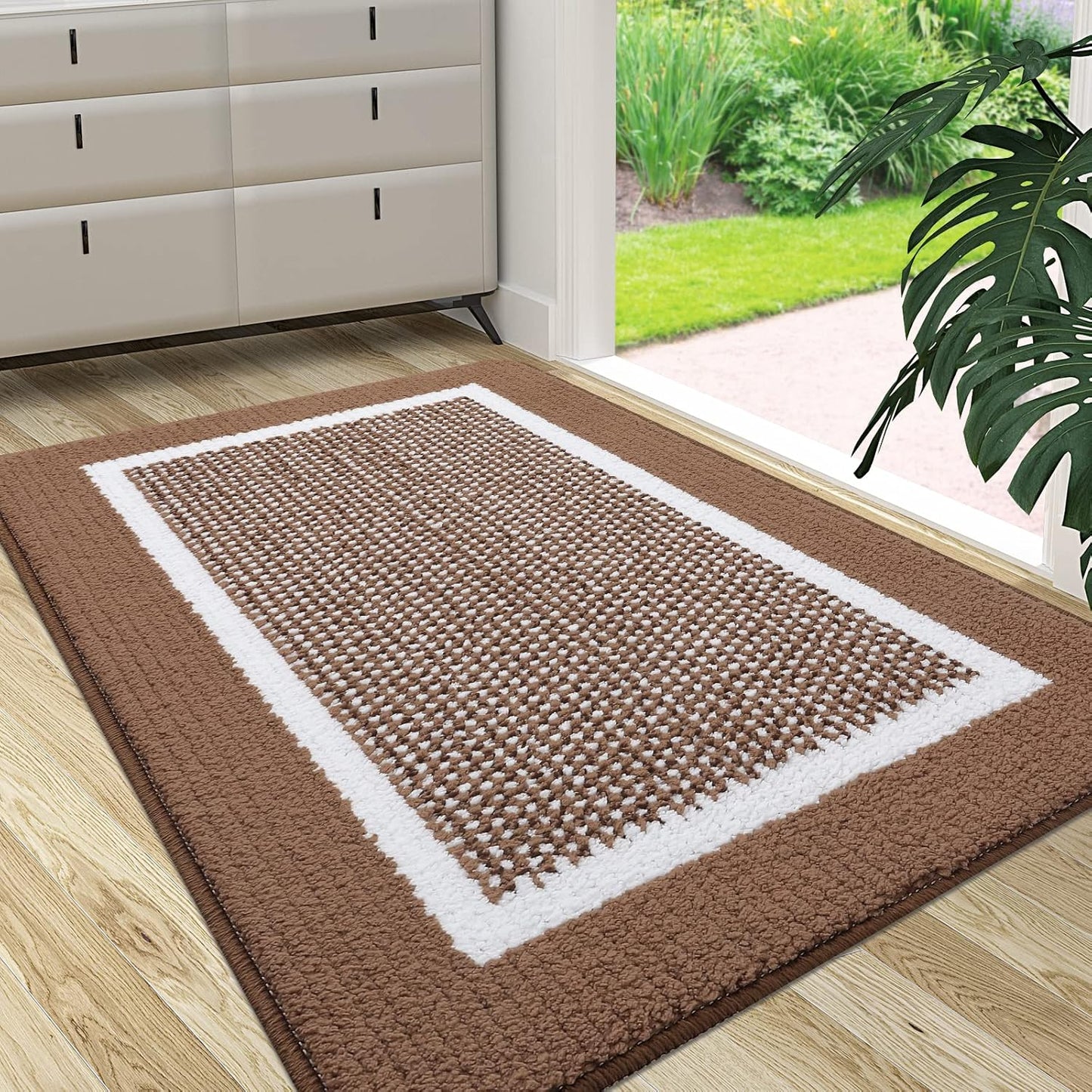 Colorxy Indoor Door Mat - Non-Slip Absorbent Entrance Mat