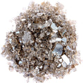 Hiland Reflective Fire Glass 10 lb, Bronze - Low-Maintenance Shine
