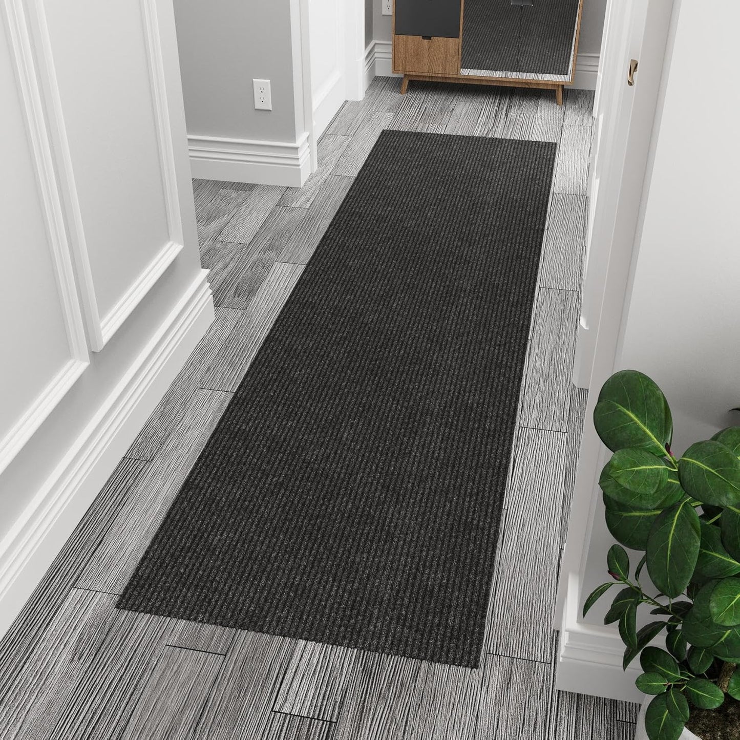 Durable 2ft 7in x 9ft Hallway Runner Rug for High-Traffic Areas