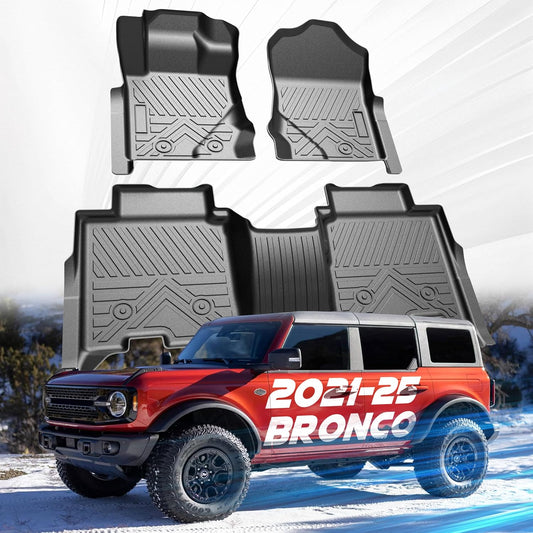 Custom Fit Car Floor Mats for Ford Bronco 4 Door 2021-2025