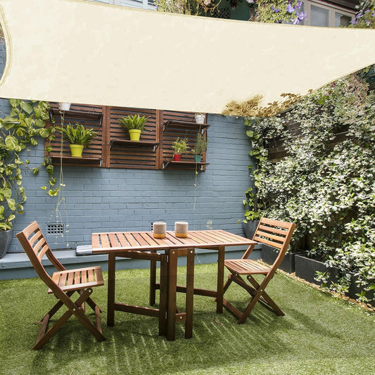 12ftx16ft Rectangle Sun Shade Sail for Outdoor Patio Canopy