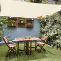 10ftx13ft Rectangle Sun Shade Sail - Breathable UV Block Patio Canopy
