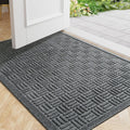 Mibao Front Door Mat Indoor Outdoor Waterproof Non-Slip Design
