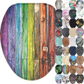 Sanilo Rainbow Elongated Soft Close Toilet Seat - Decorative Quiet
