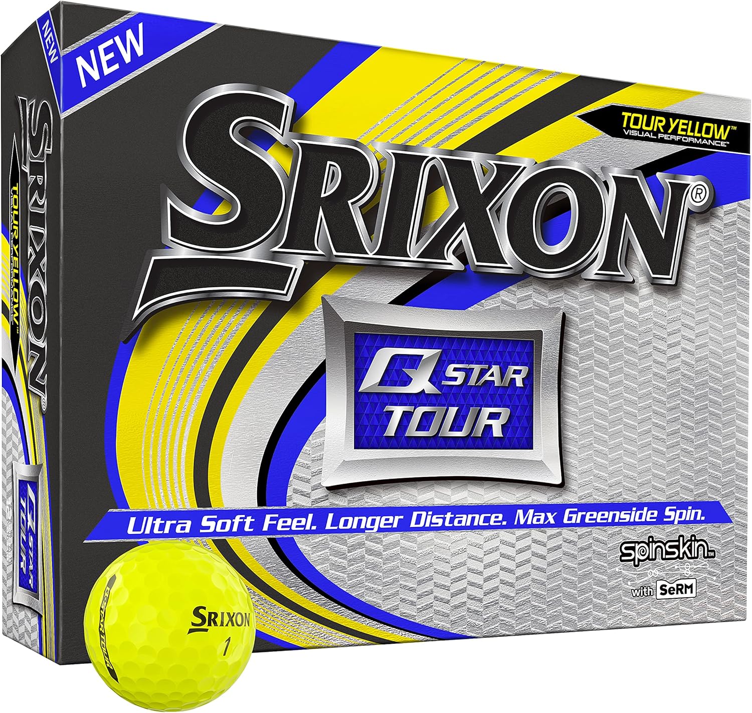 Srixon Q Star Tour Golf Balls - Enhanced Performance