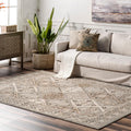 nuLOOM Becca 6ft 7in x 9ft Traditional Tiled Area Rug - Stain