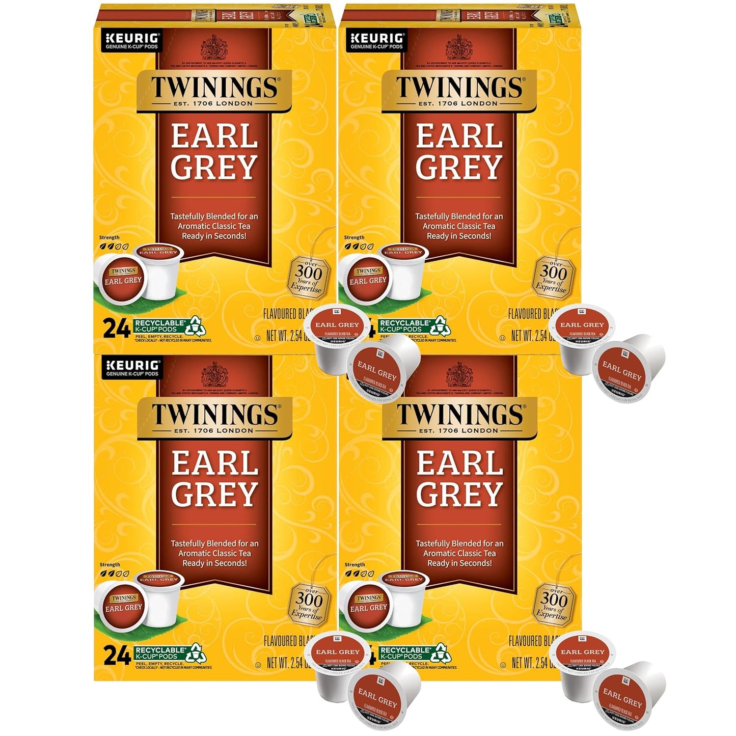 Twinings Earl Grey Tea K-Cups for a Refreshing Brew Experience