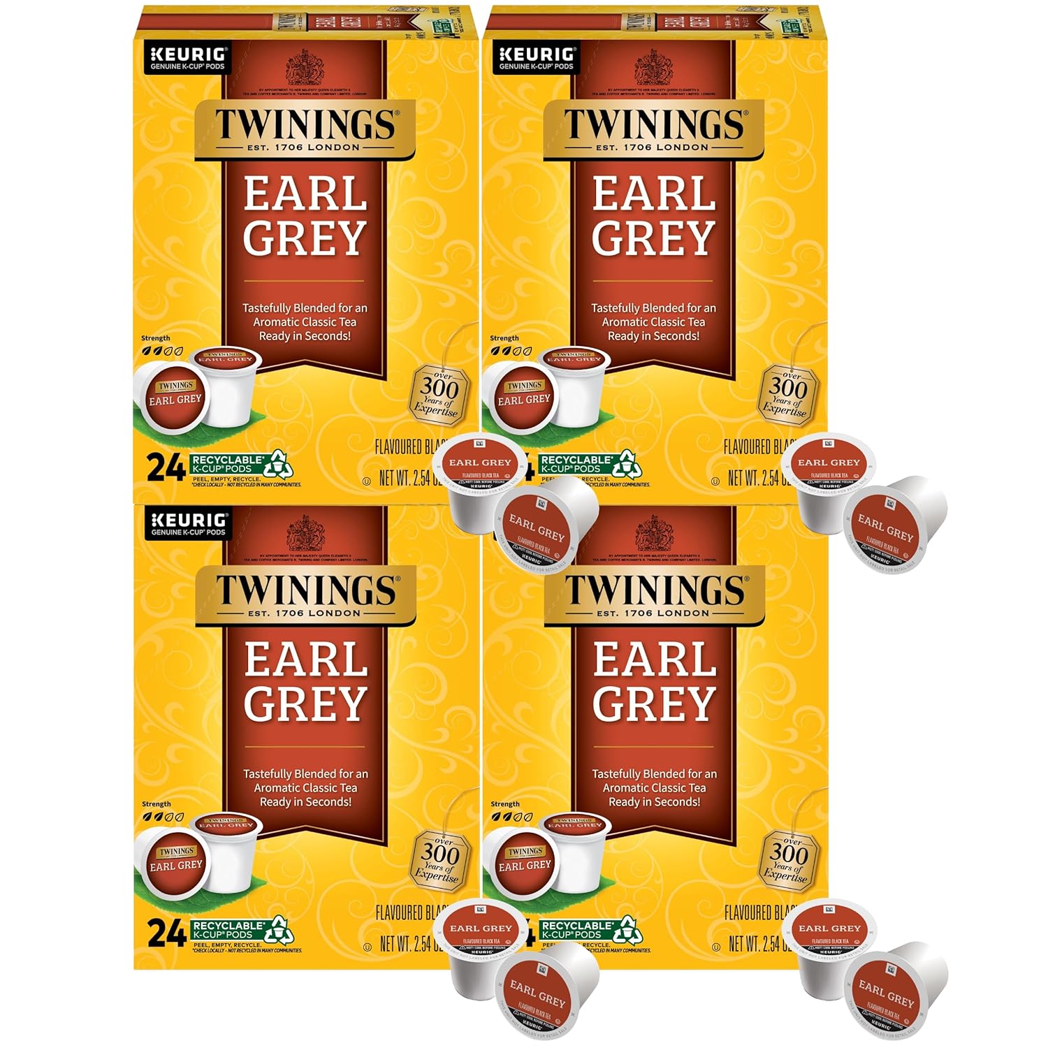 Twinings Earl Grey Tea K-Cups for a Refreshing Brew Experience
