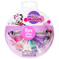 Disney Minnie Kids Hair Clips for Girls Snap Clips 8 Pack - Colorful